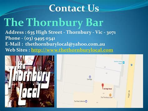 escort thornbury|Contact Information .